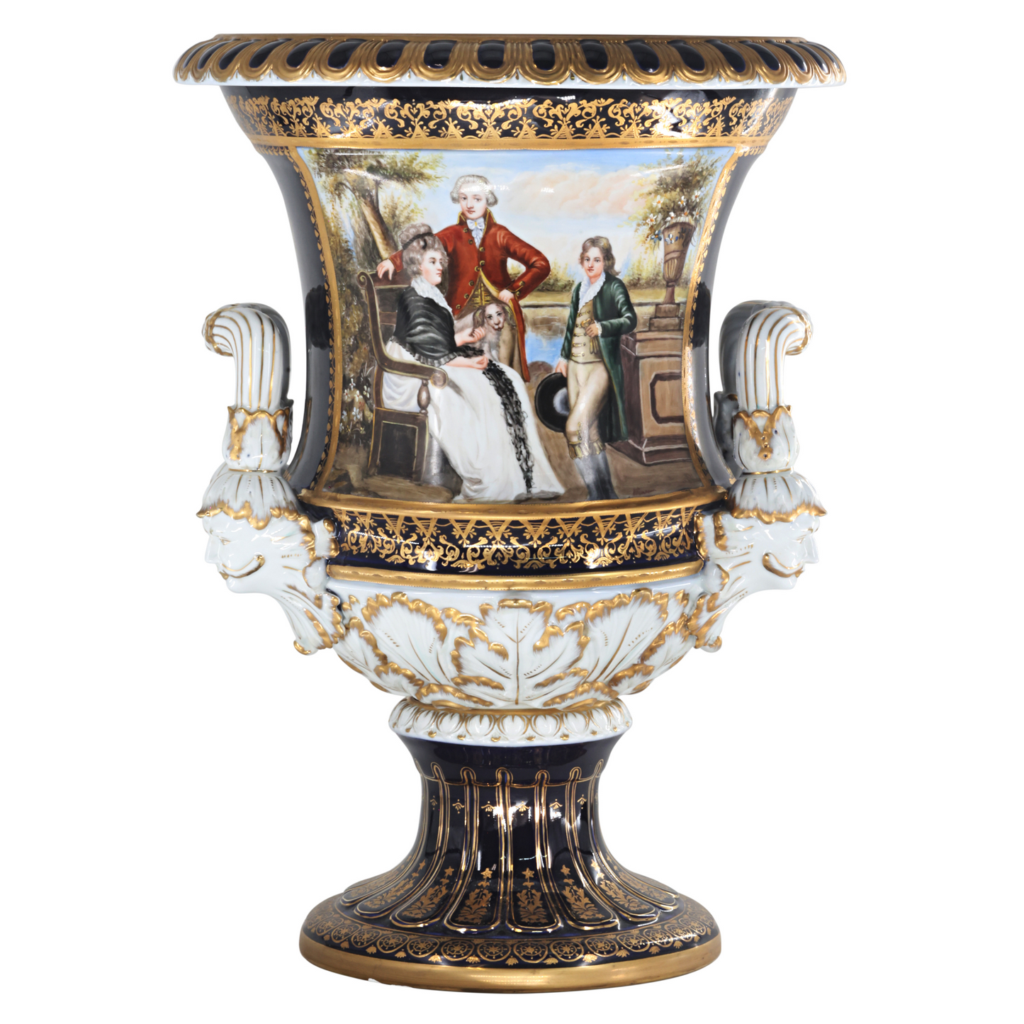 Large Rococo Krater Pot