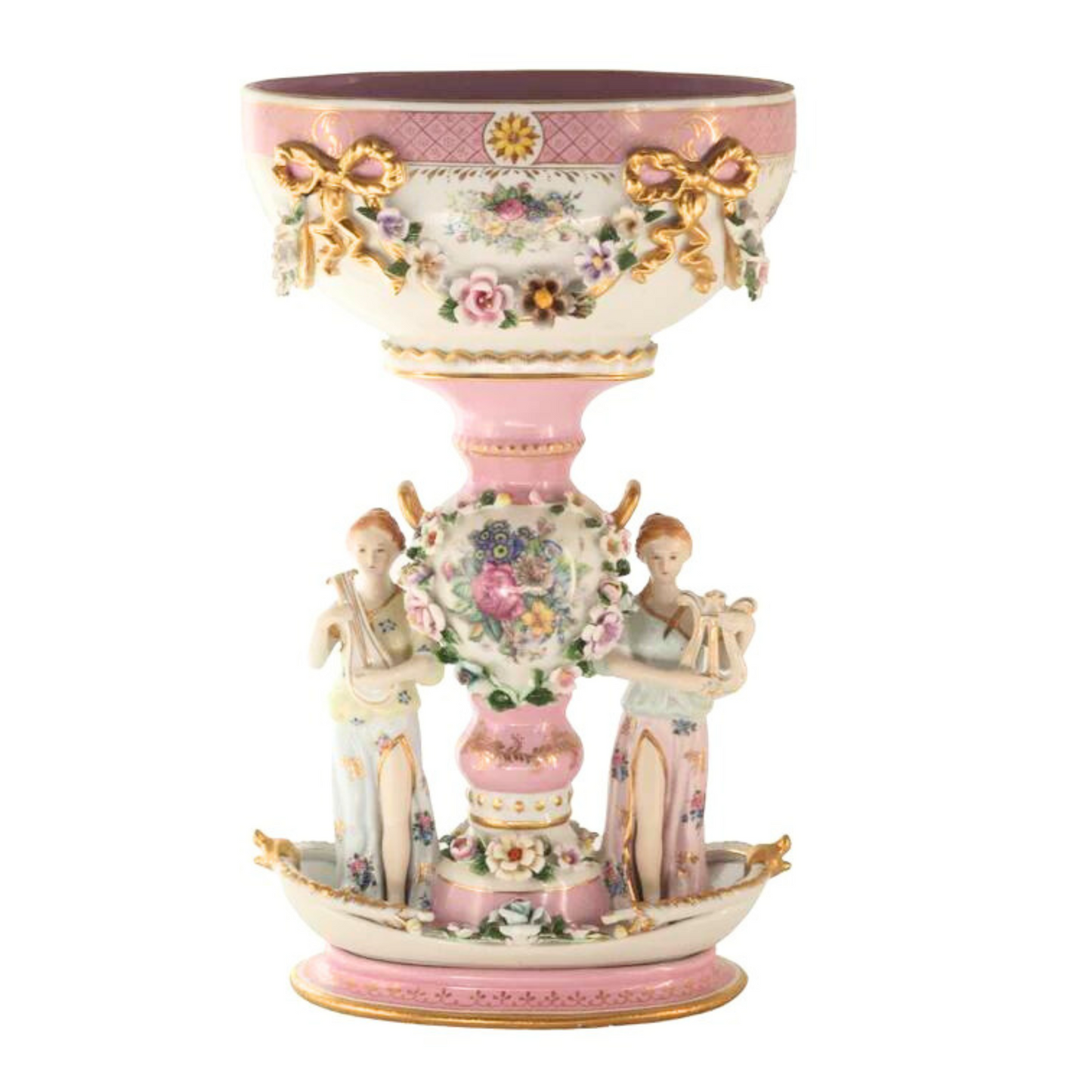 Two Muses Decorative Bowl