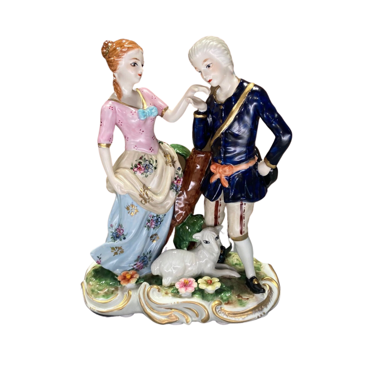 Figura Porcelana Cortejo