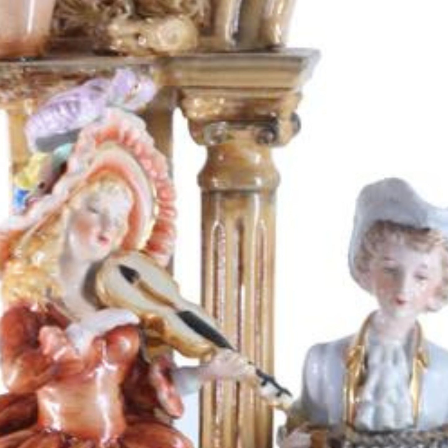 Musicians Porcelain Figurine
