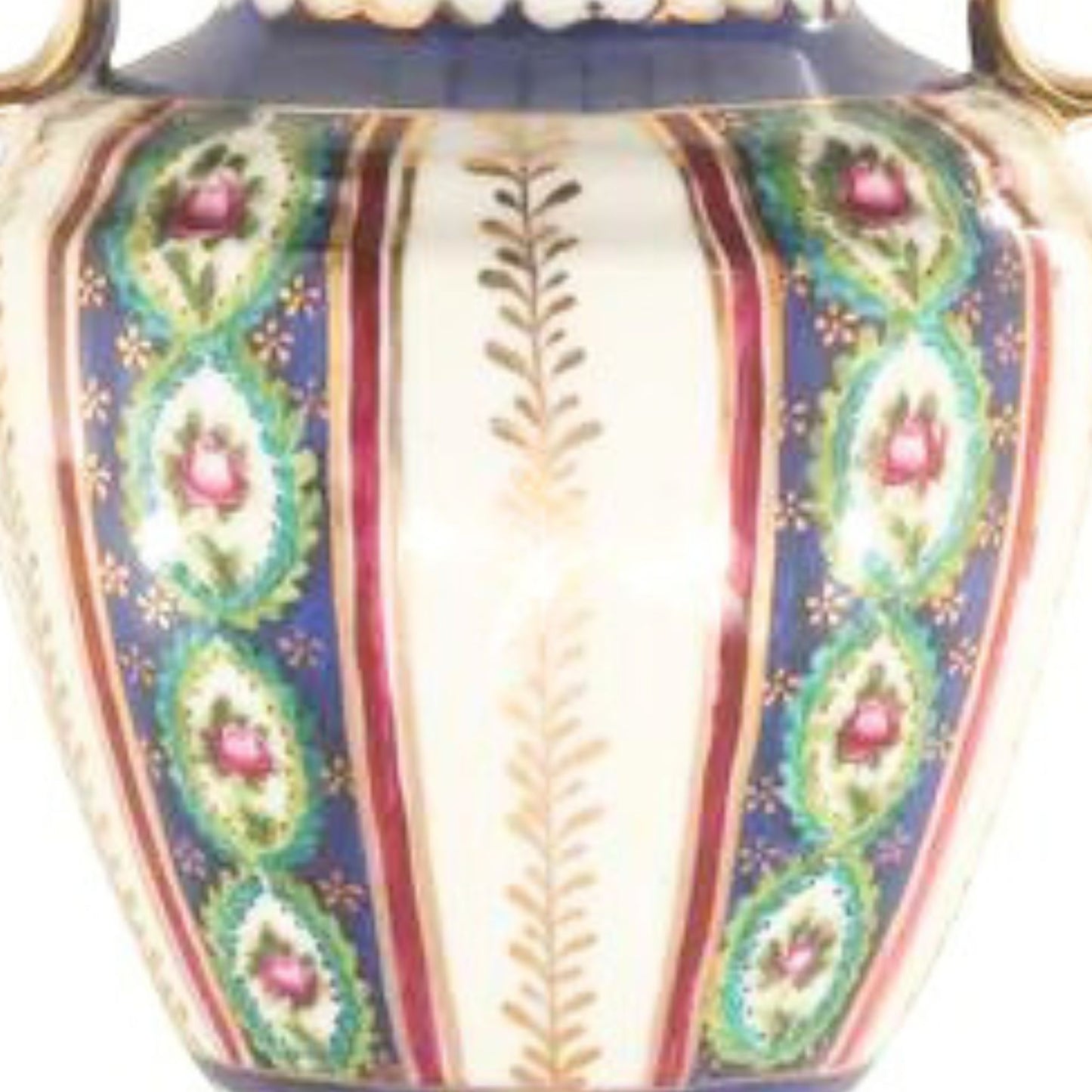 Small Covered Porcelain Jar