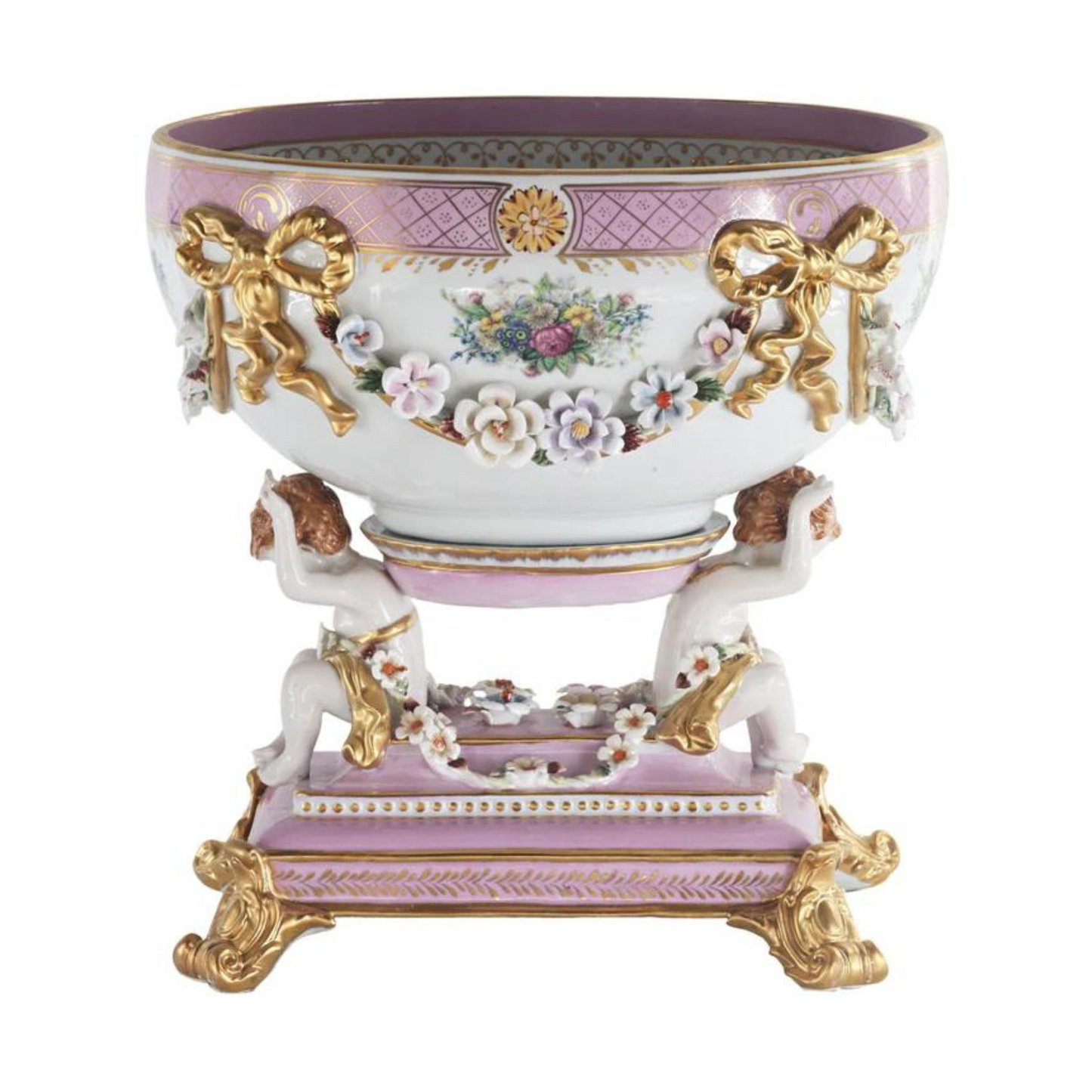Cuenco Querubín Porcelana