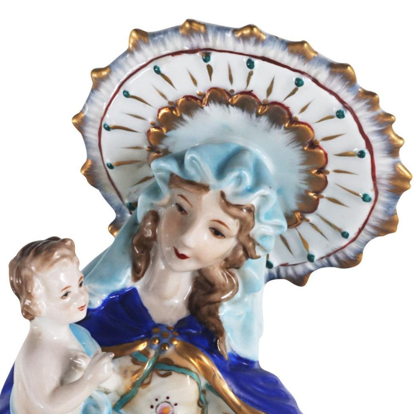 Mary and Child Porcelain Figurine