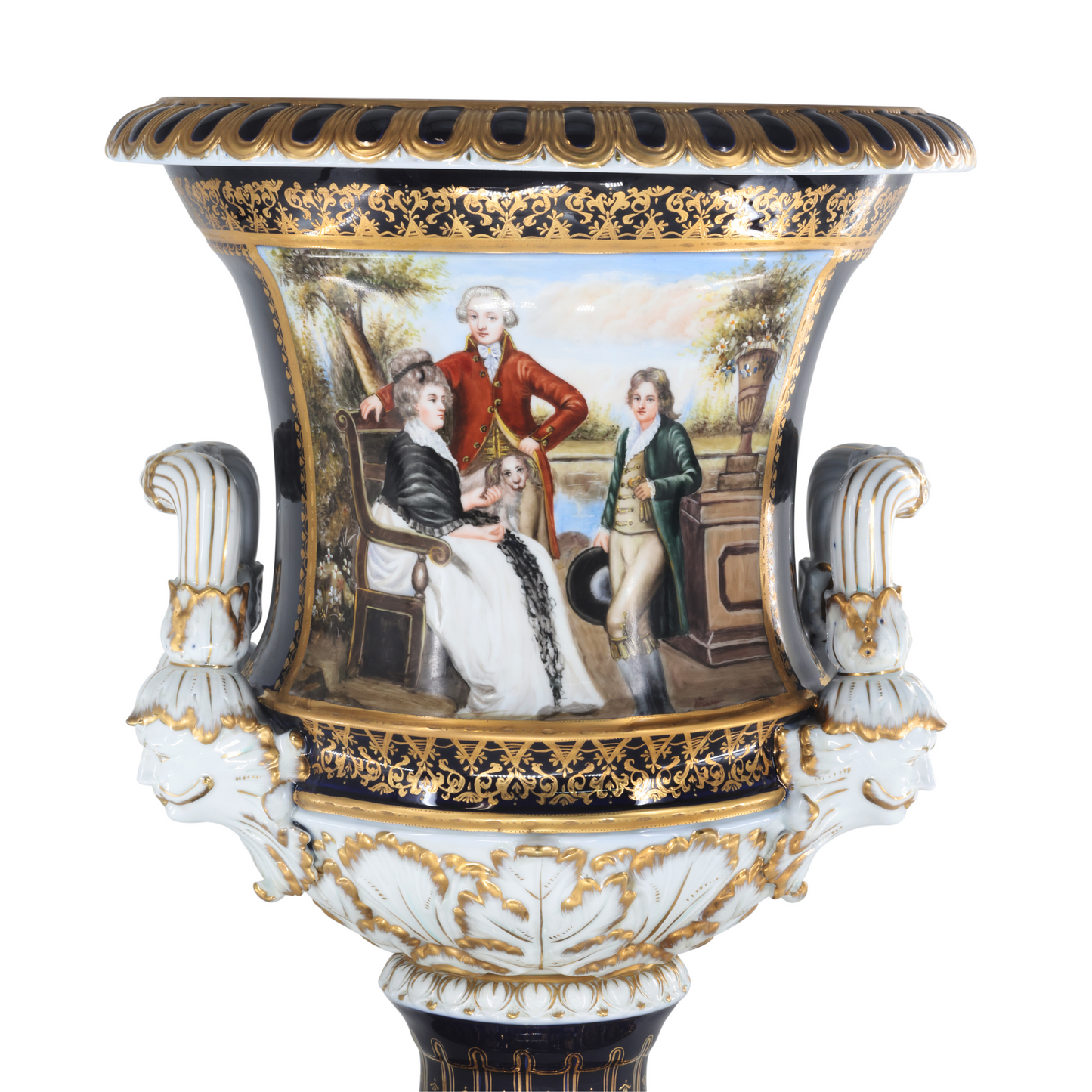 Large Rococo Krater Pot