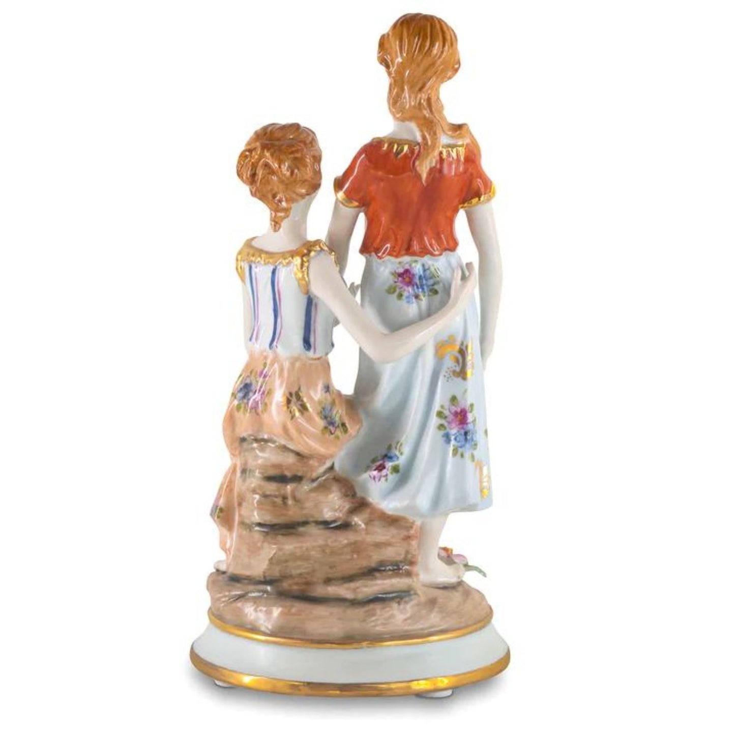 Sisters Porcelain Figurine