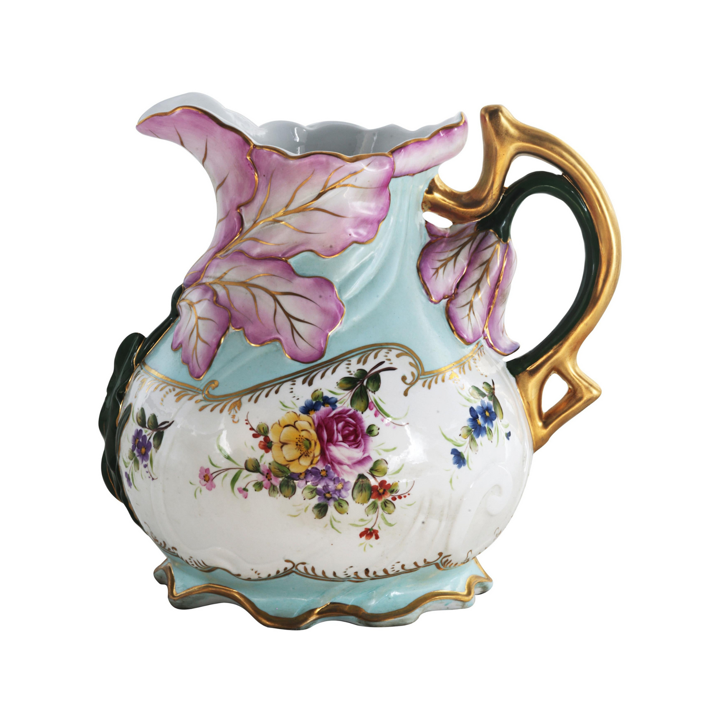 Round Flower Pitcher