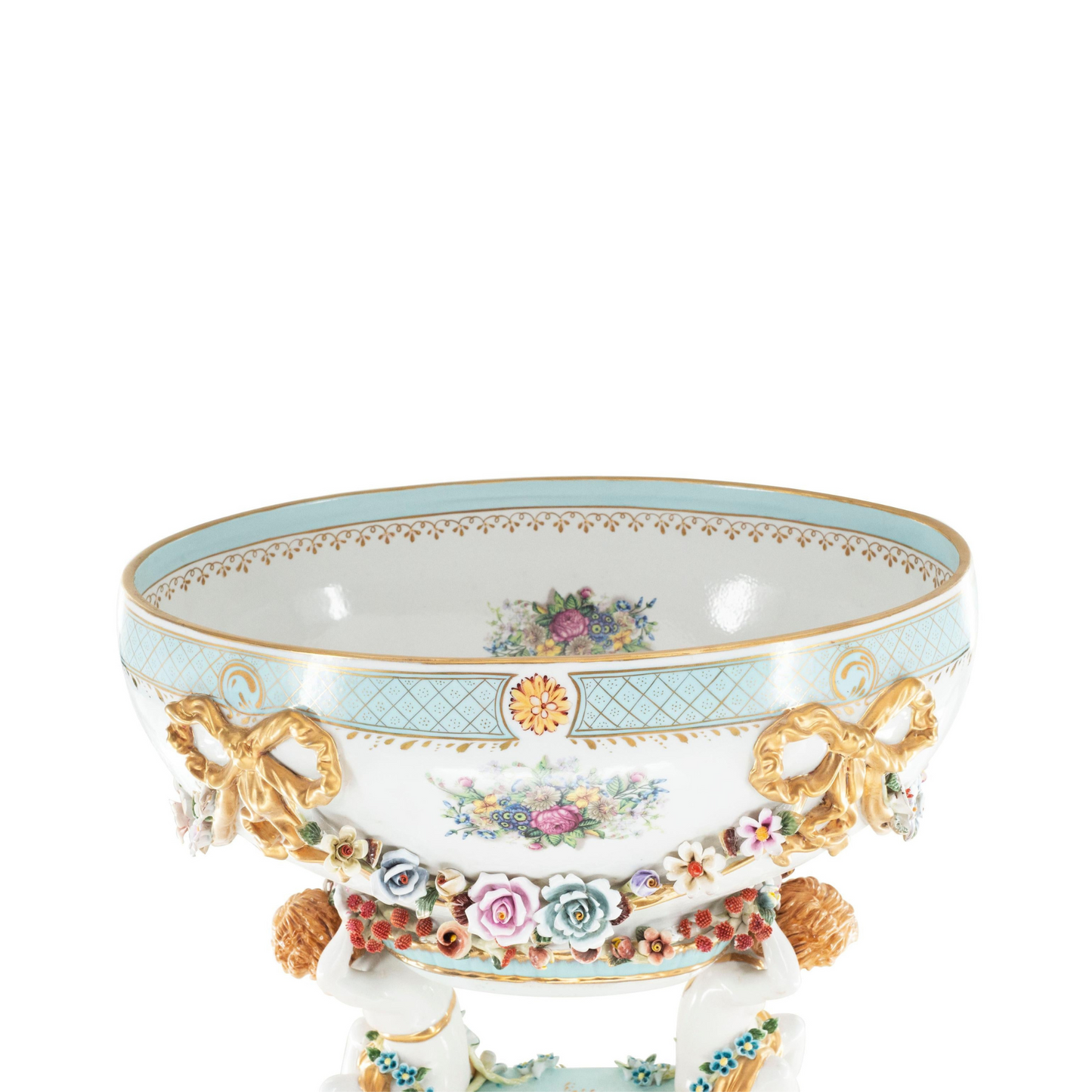 Porcelain Cherub Bowl