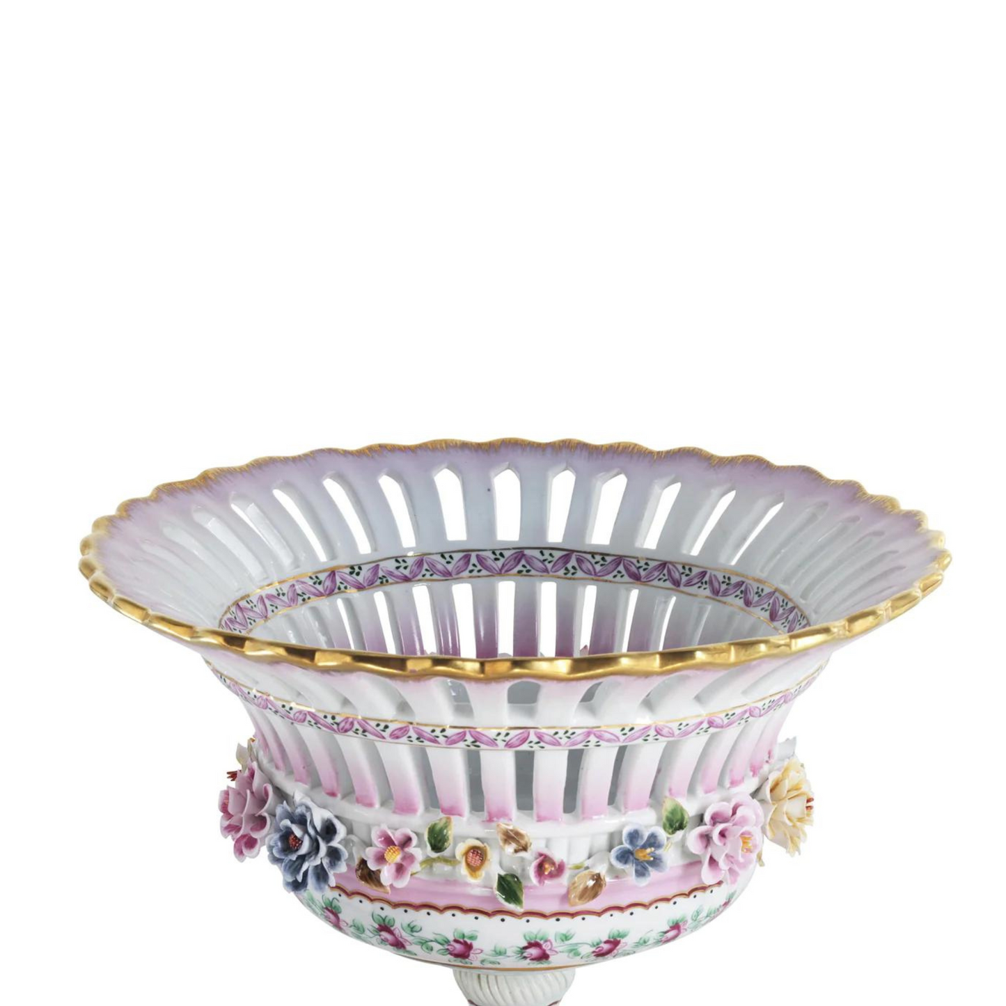 Pink Floral Bowl