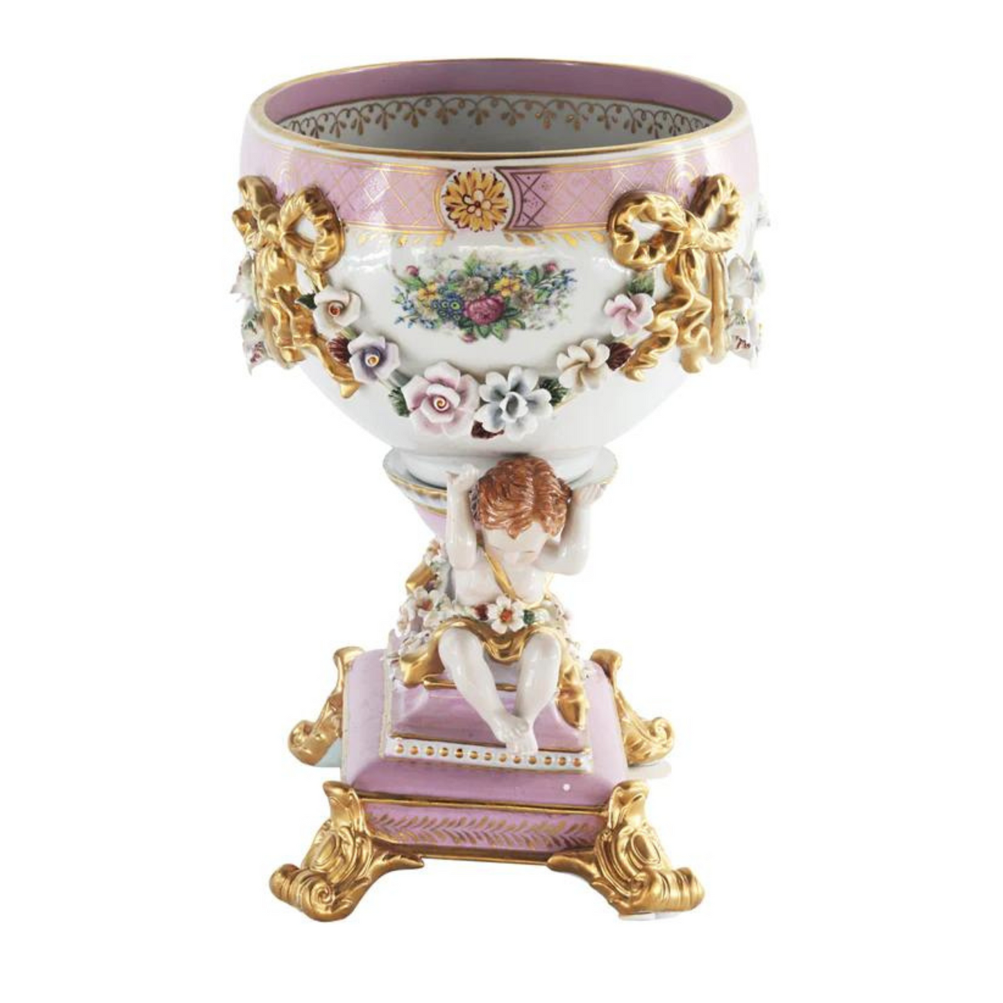 Cuenco Querubín Porcelana