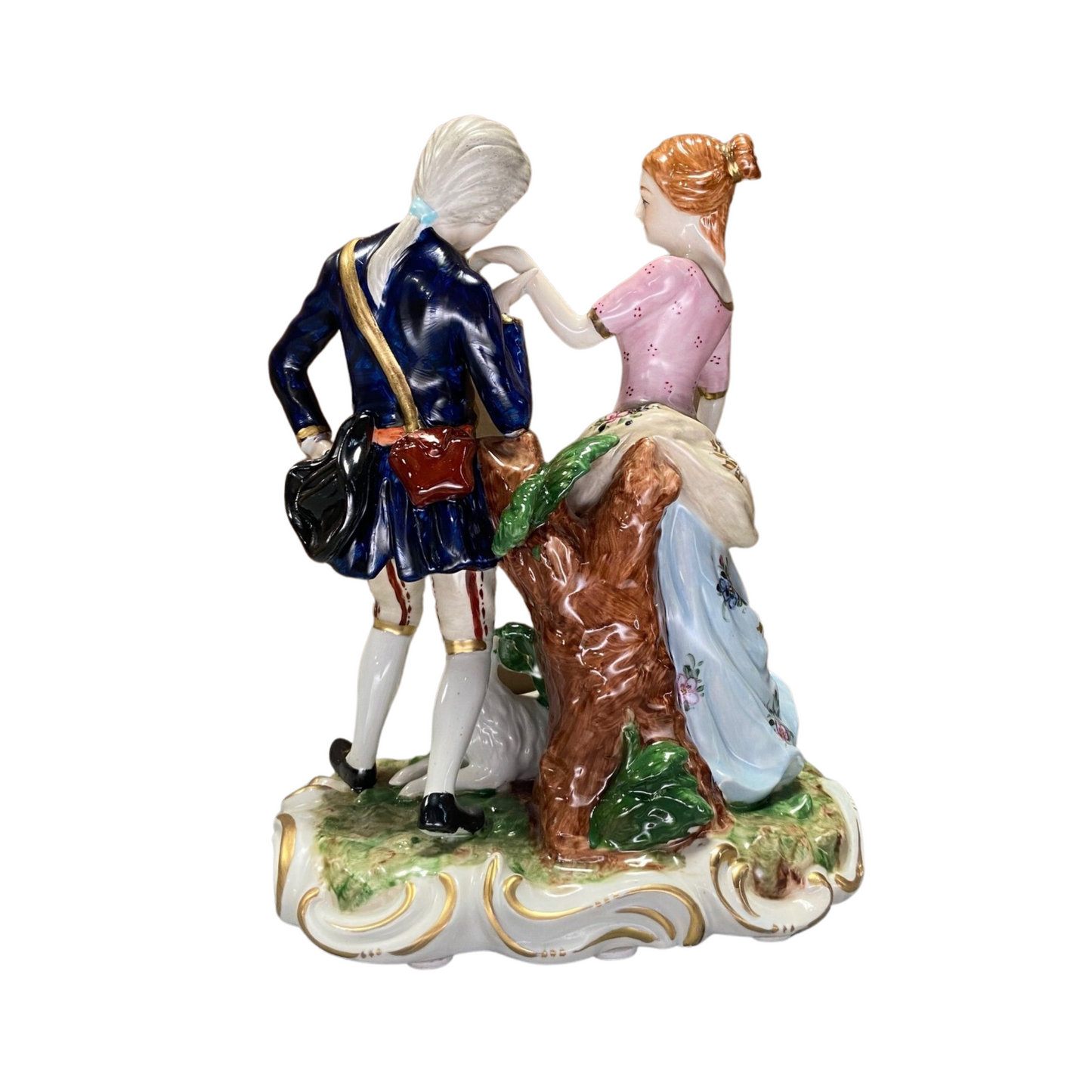 Figura Porcelana Cortejo