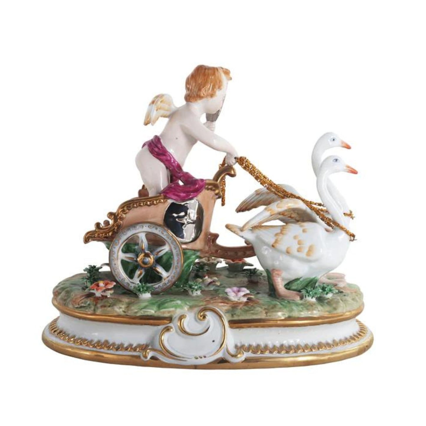 Goose Carriage with Cherubs