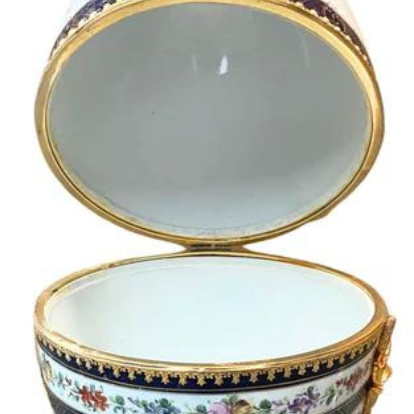 Tarro de huevos de mesa grande