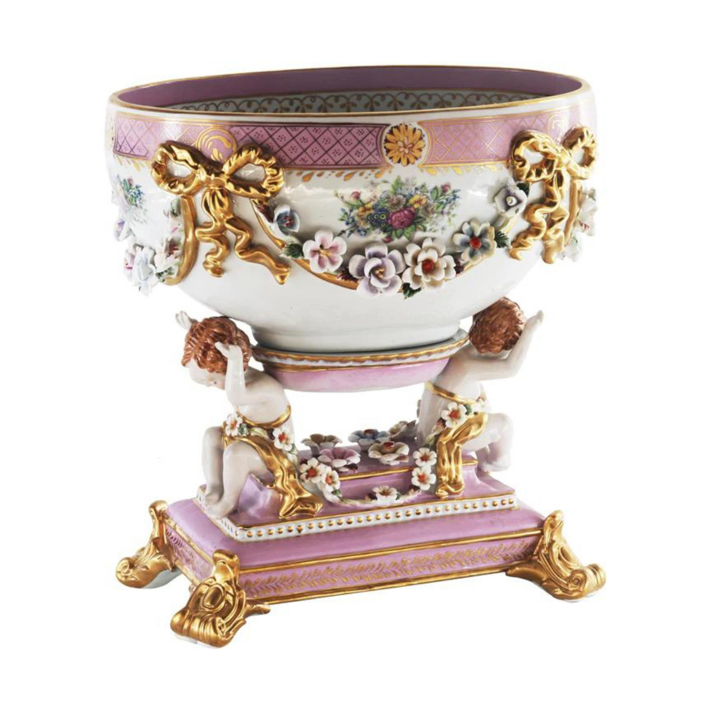 Cuenco Querubín Porcelana