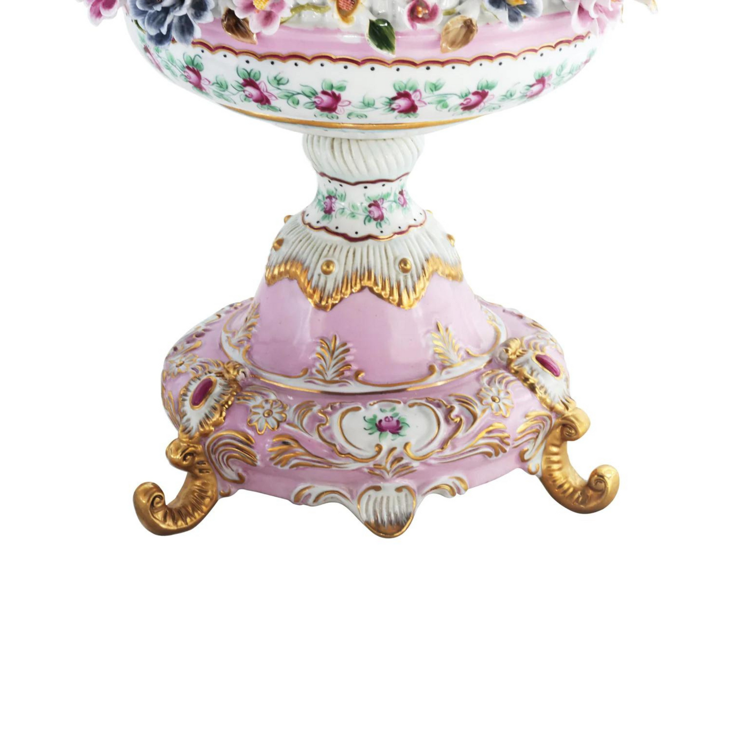 Pink Floral Bowl