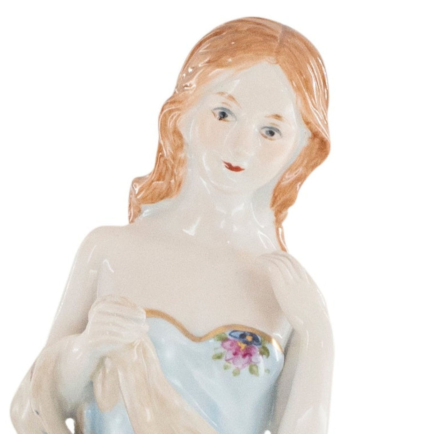 Florero de estatuilla de señora