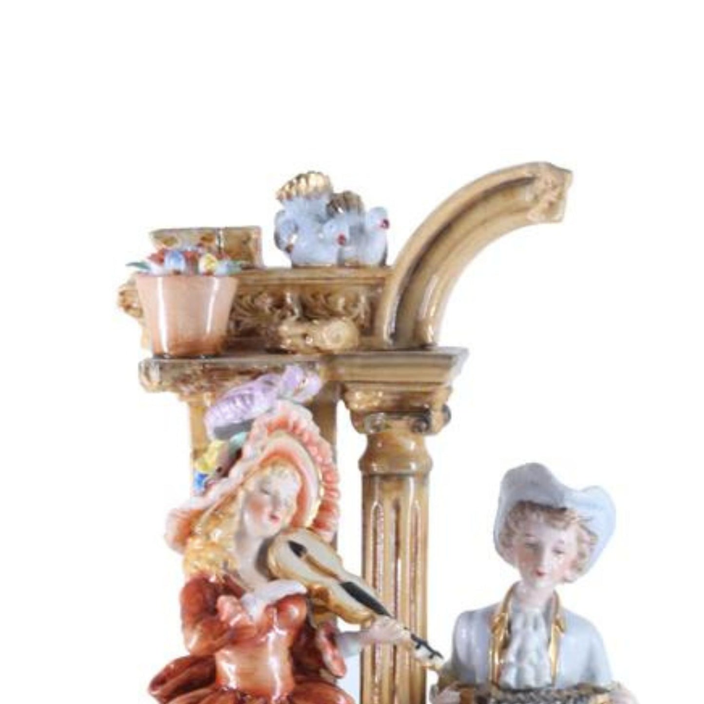 Musicians Porcelain Figurine