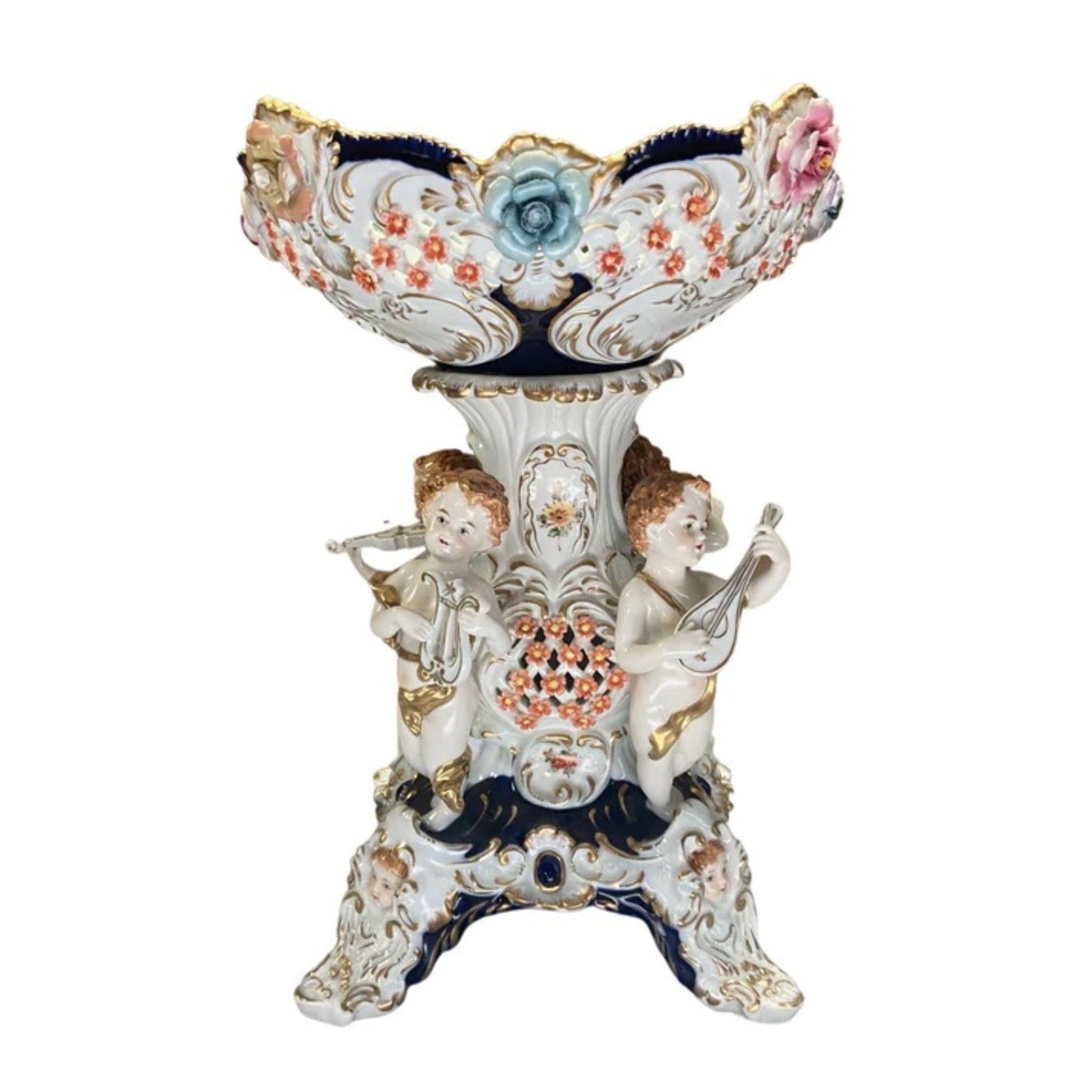 Porcelain Cherub Bowl