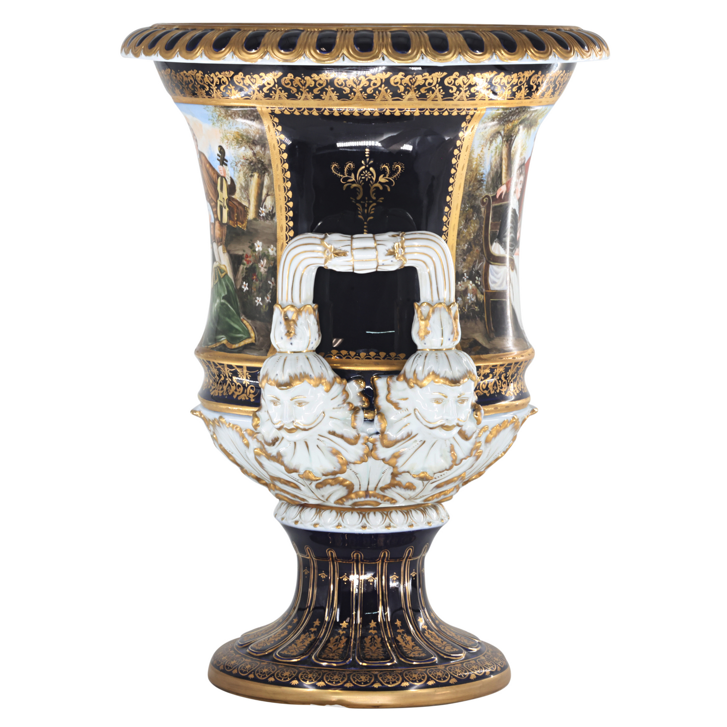 Large Rococo Krater Pot