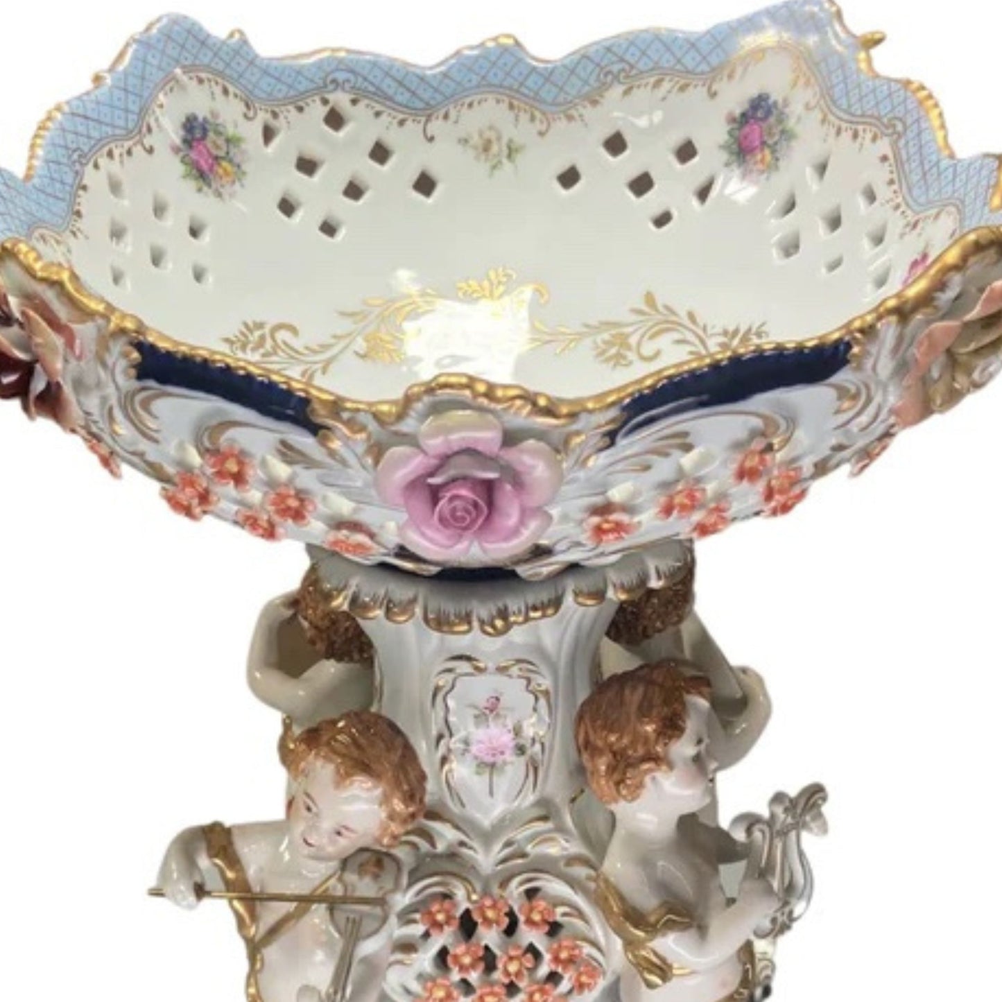 Porcelain Cherub Bowl
