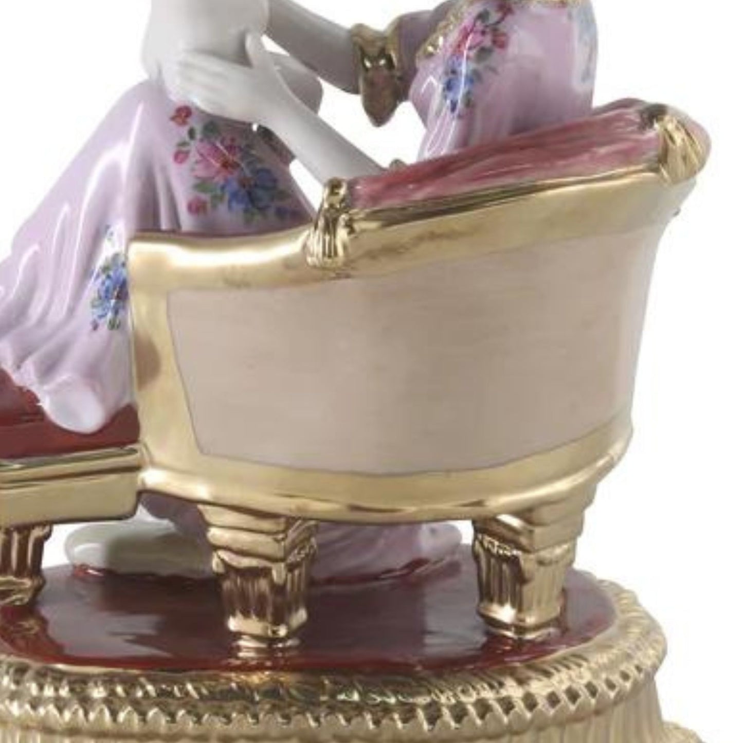 Mother and Child Porcelain Figurine