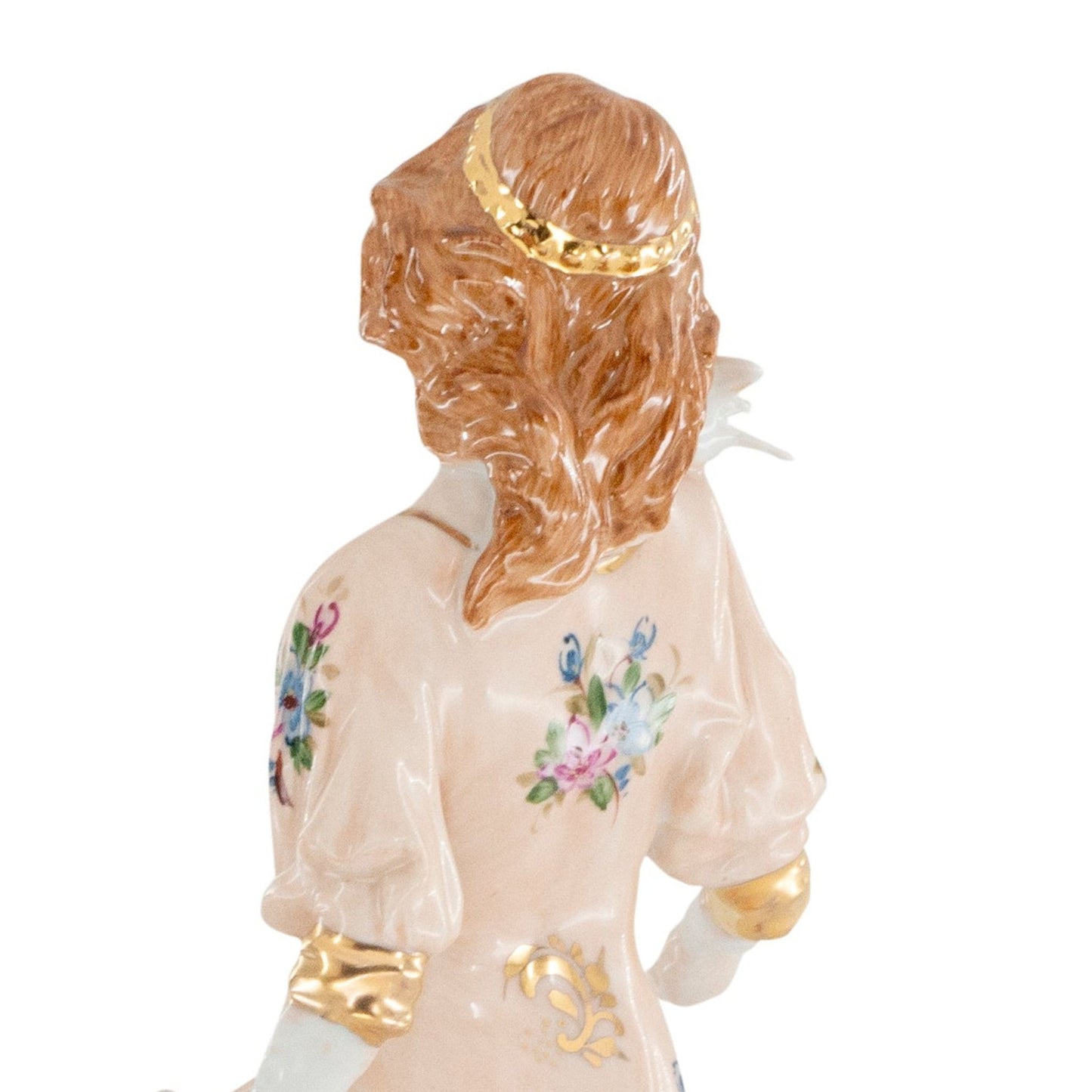Woman With a Dove Porcelain Figurine