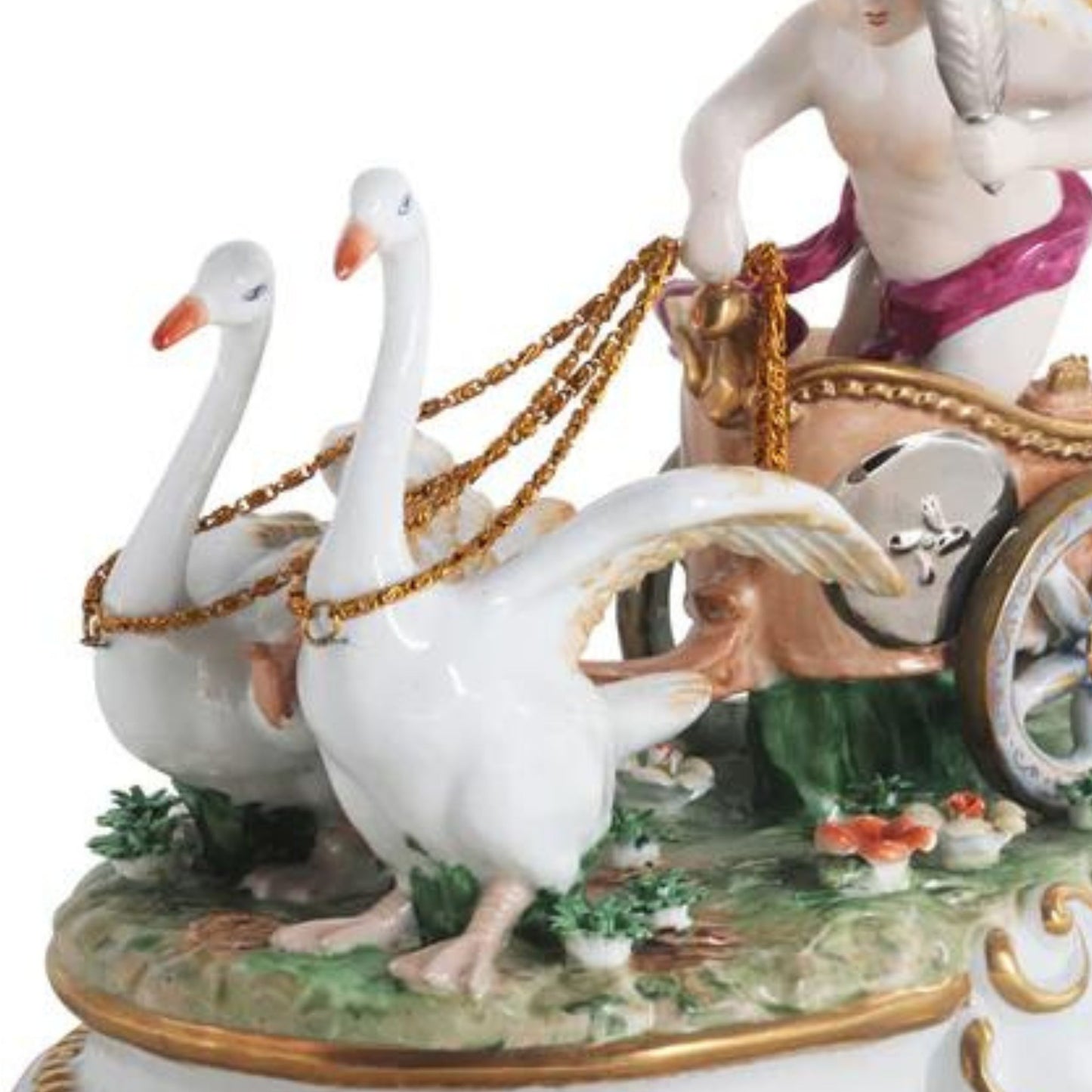 Goose Carriage with Cherubs
