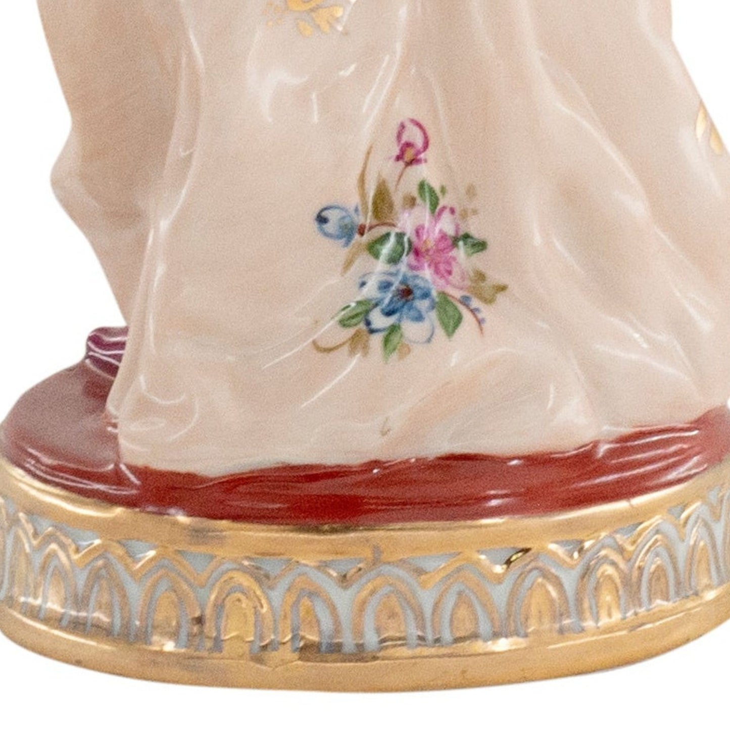 Woman With a Dove Porcelain Figurine