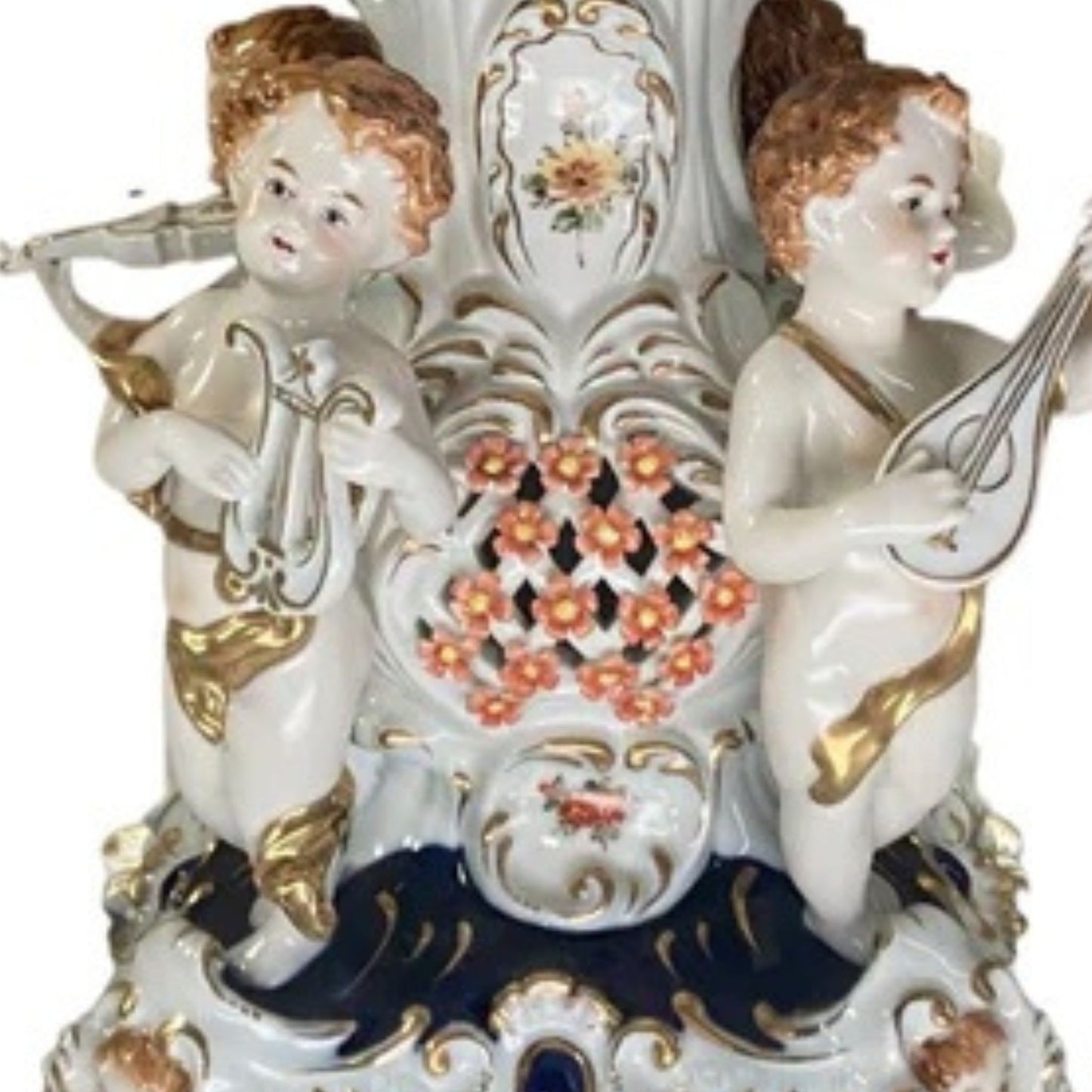 Porcelain Cherub Bowl