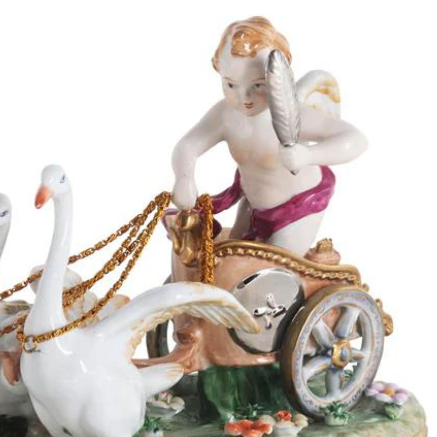 Goose Carriage with Cherubs