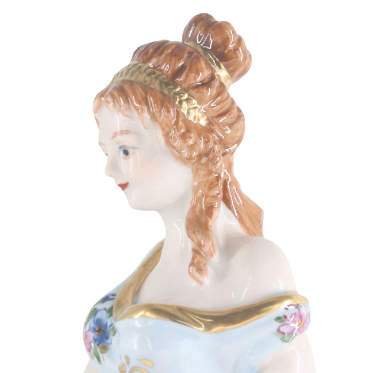 Mother and Child Porcelain Figurine