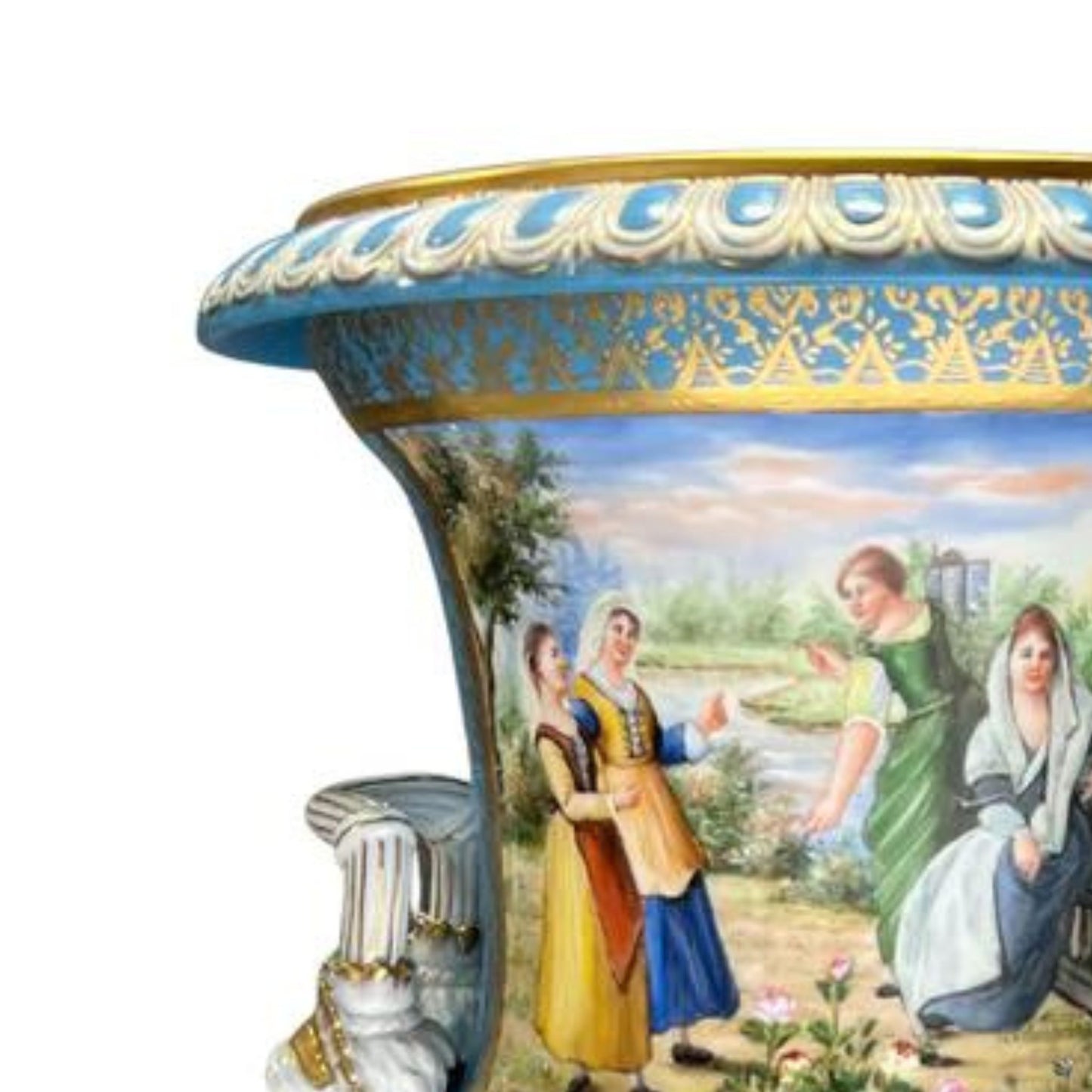 Medium Rococo Krater Pot