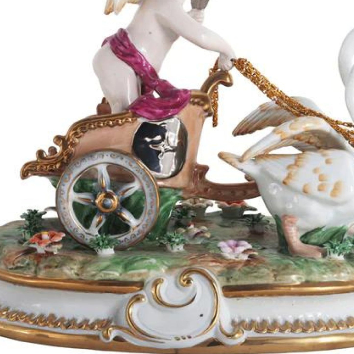 Goose Carriage with Cherubs
