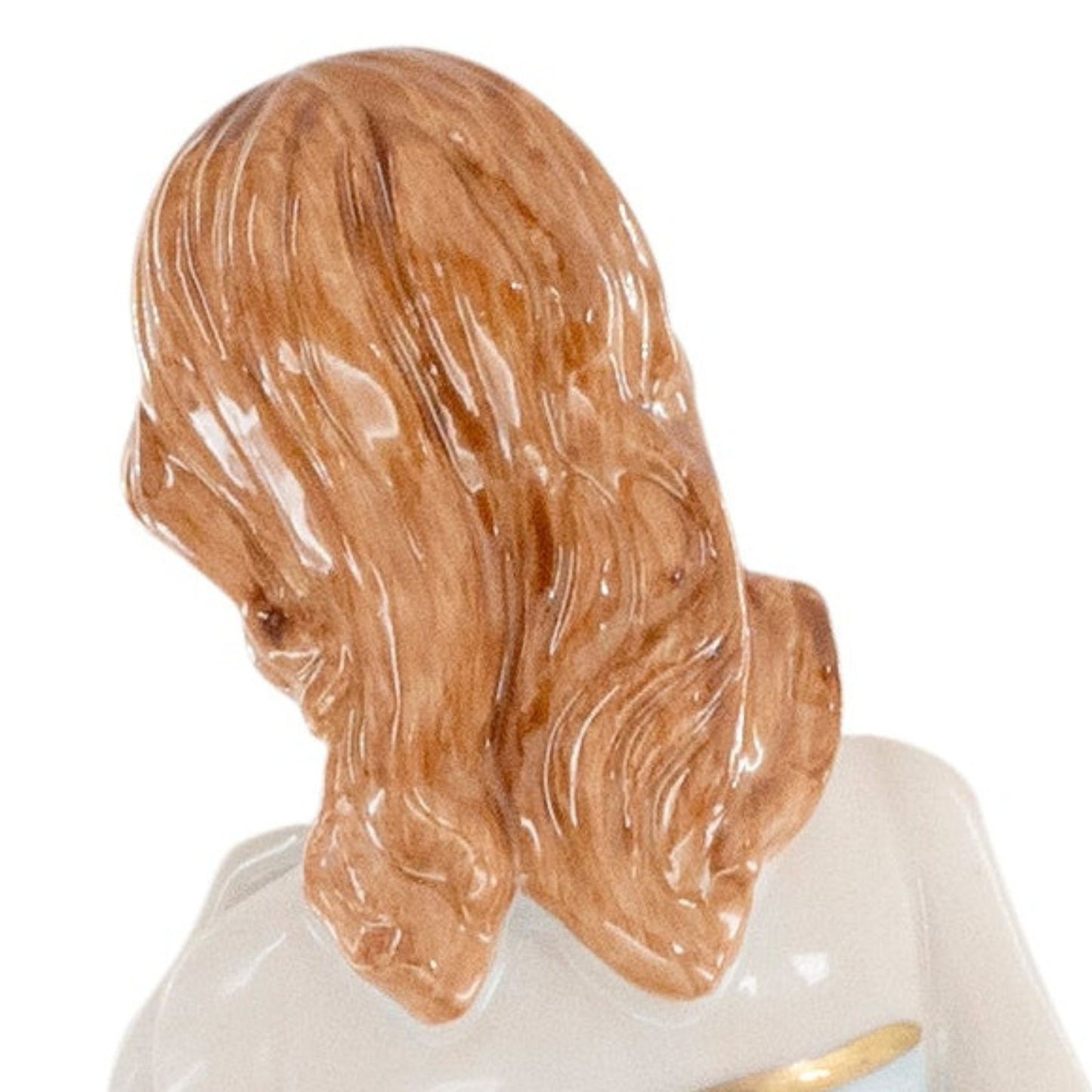 Florero de estatuilla de señora