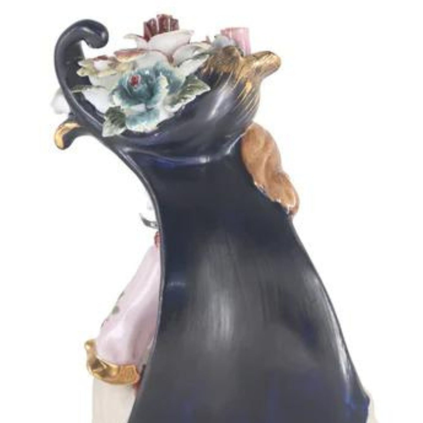 Rococo Porcelain Figurine Mother & Child