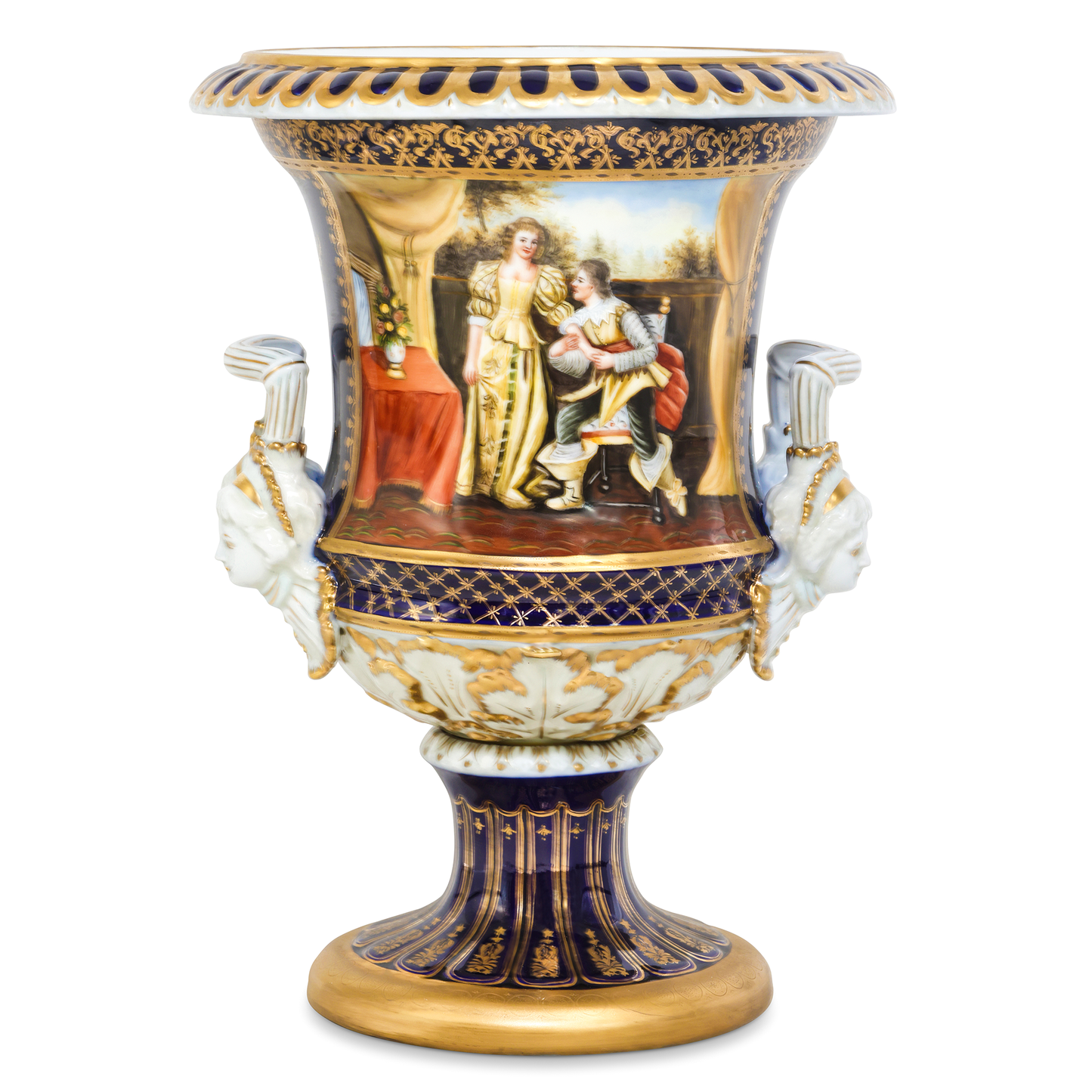 Maceta Rococó Krater Mediana