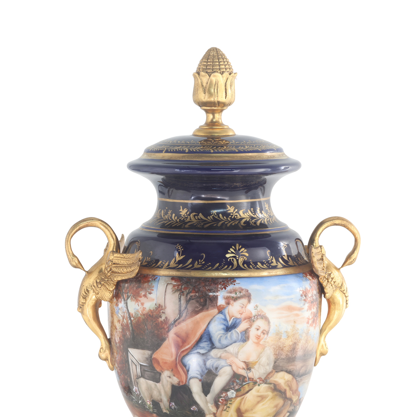 Baroque Motif Jar
