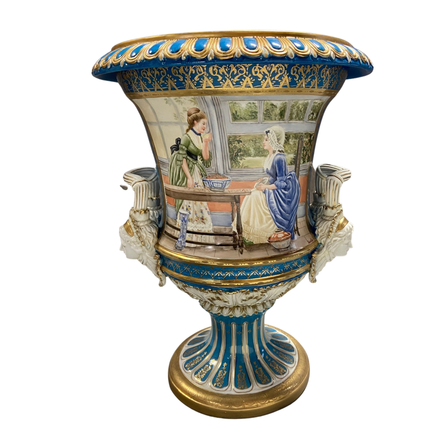 Medium Rococo Krater Pot