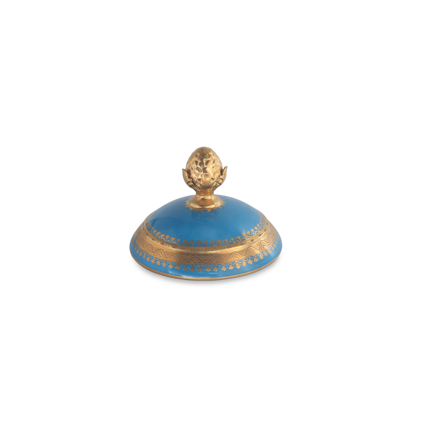 Gorgeous Hand-painted Porcelain And Bronze Vase