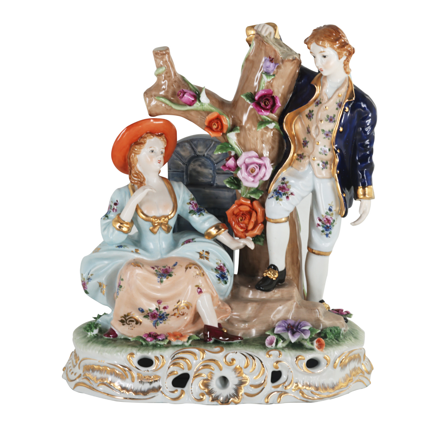 Figura Porcelana Cortejo