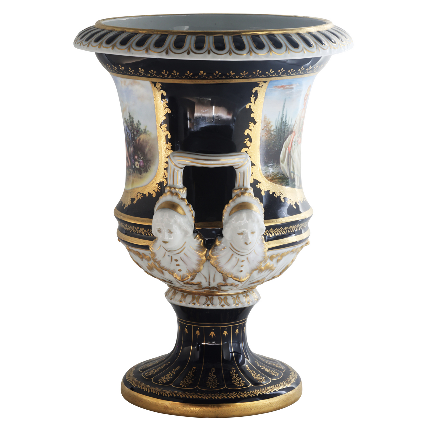 Medium Rococo Krater Pot