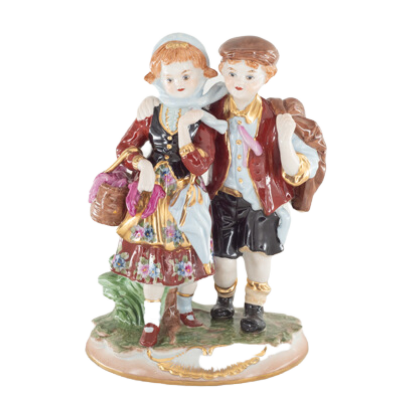 Young Love Porcelain Figurines