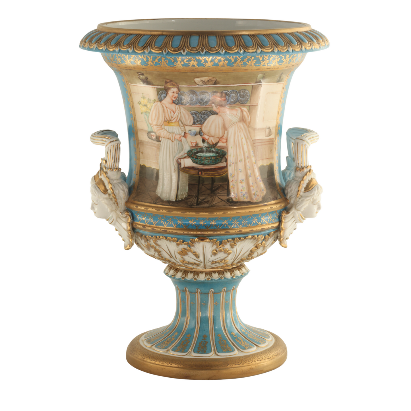 Medium Rococo Krater Pot