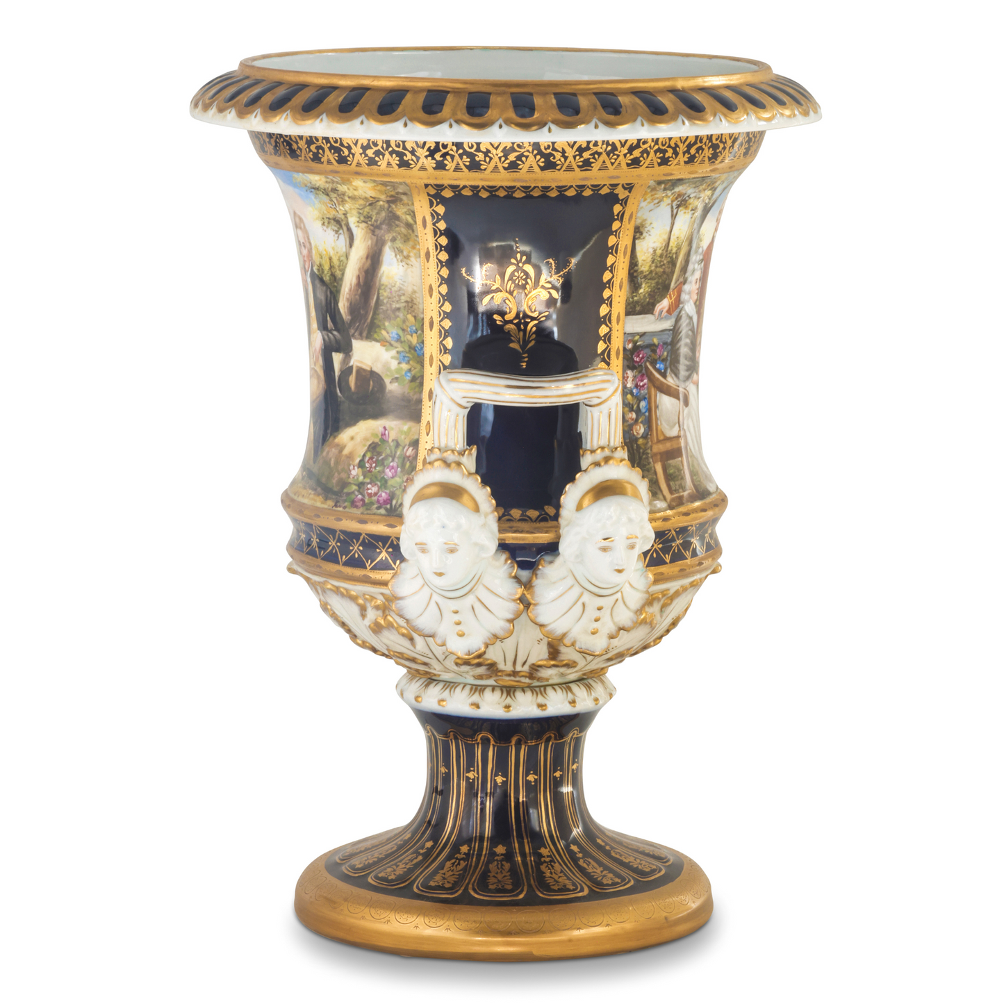 Medium Rococo Krater Pot