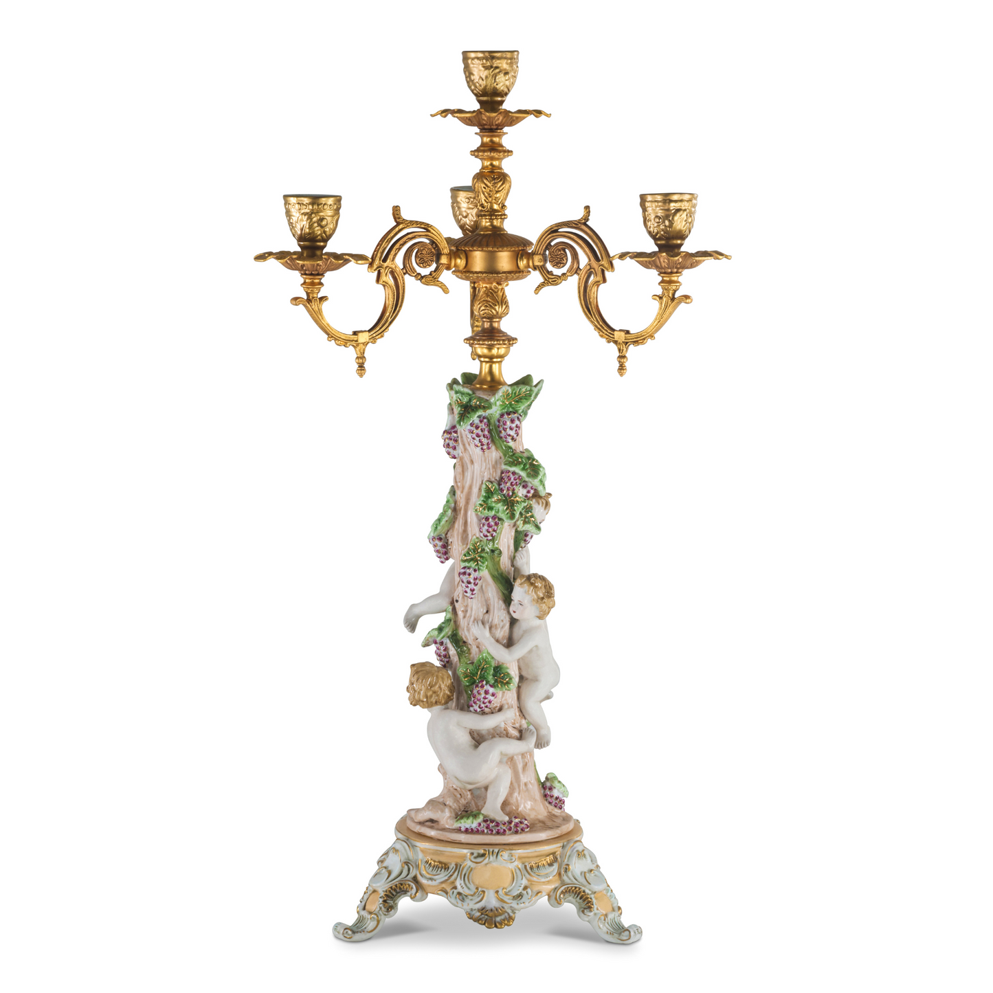 Candelabro estilo rococó