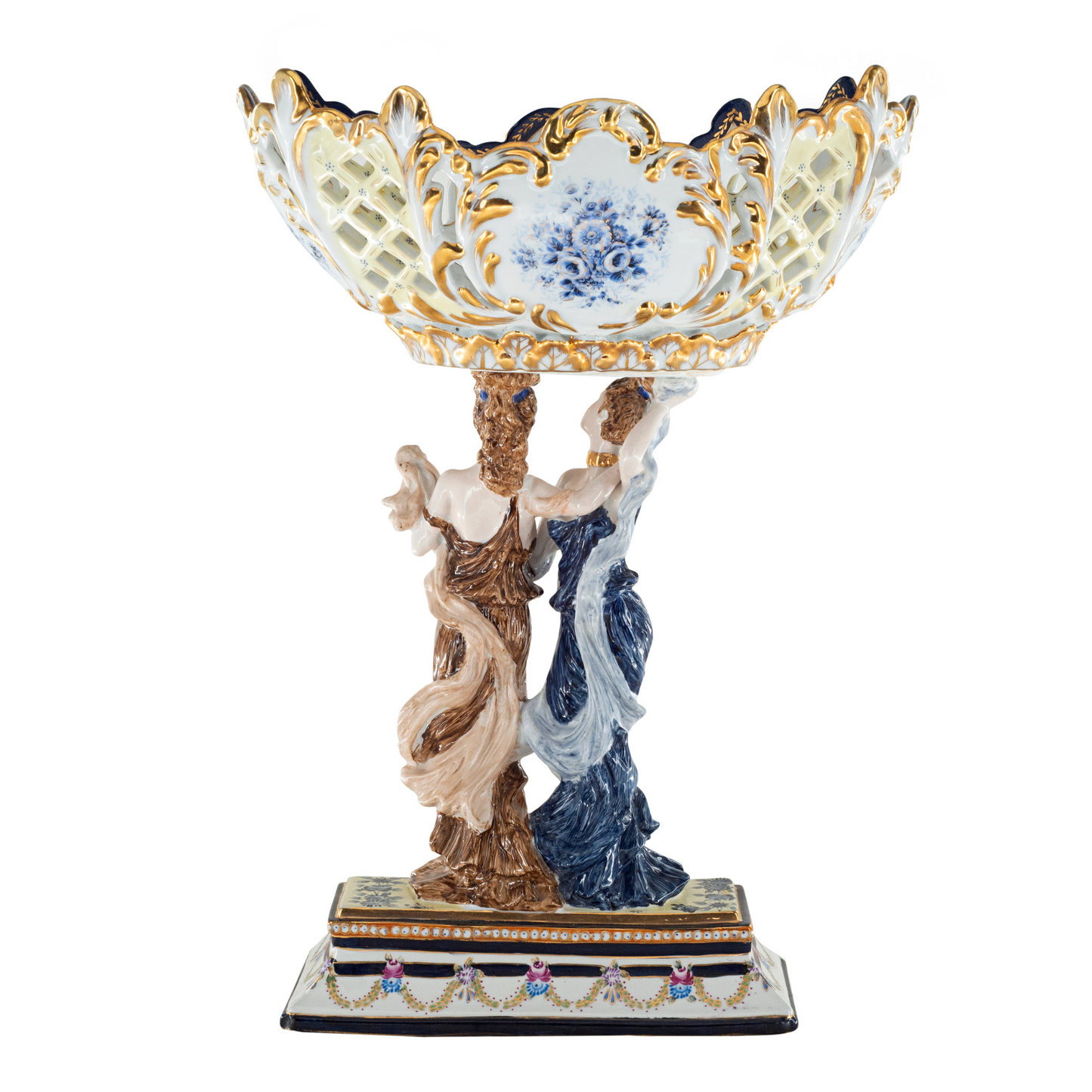 Two Muses Decorative Bowl