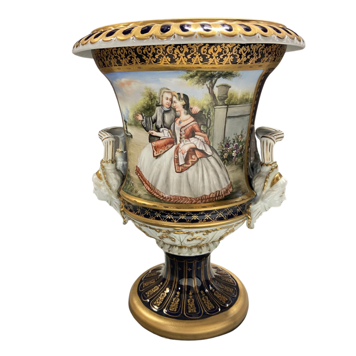 Medium Rococo Krater Pot
