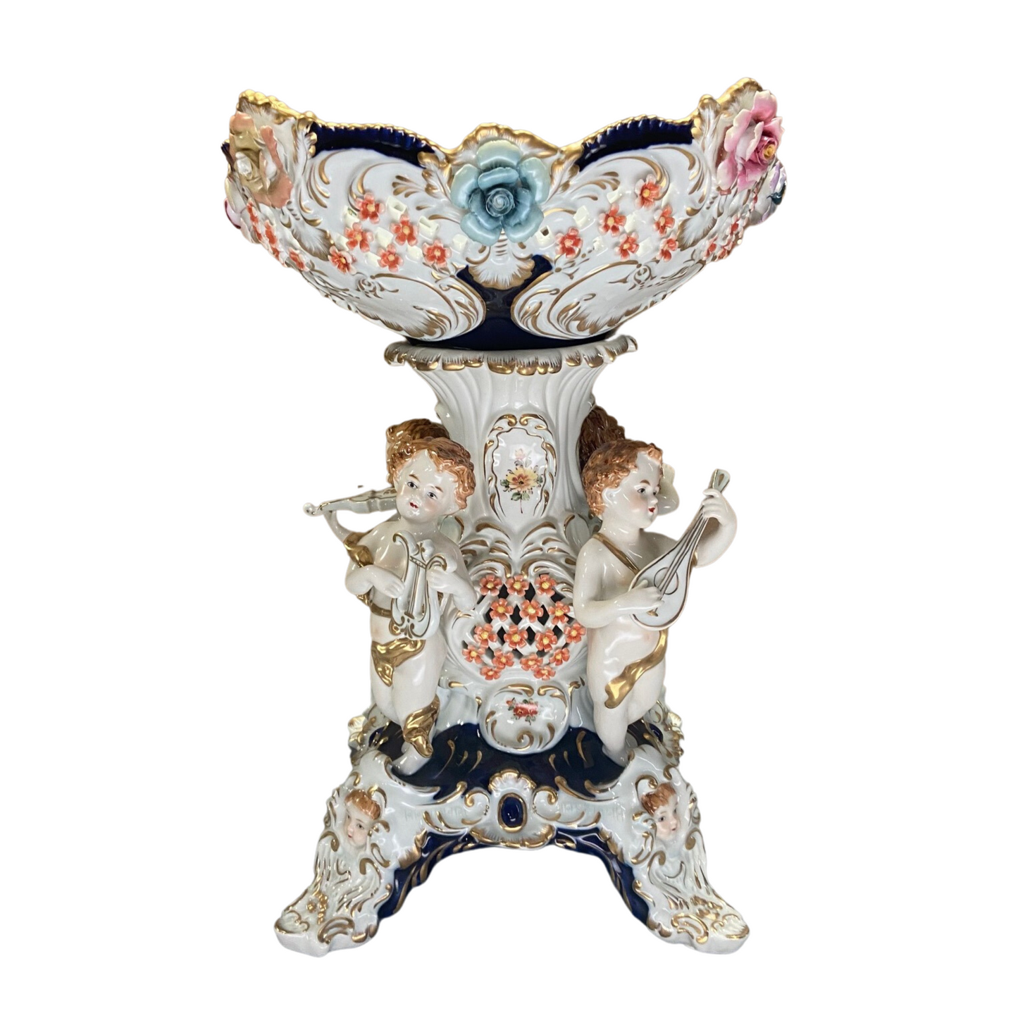 Porcelain Cherub Bowl