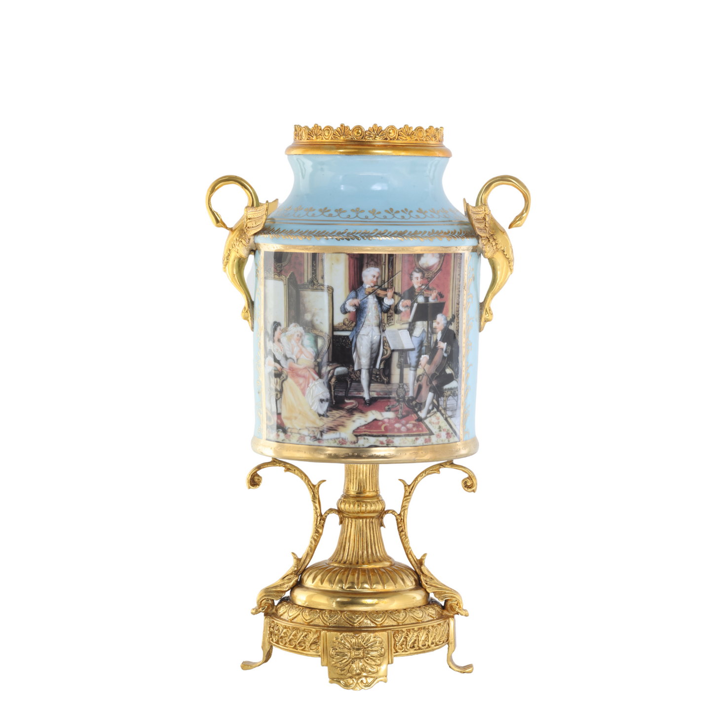 Baroque Motif Jar