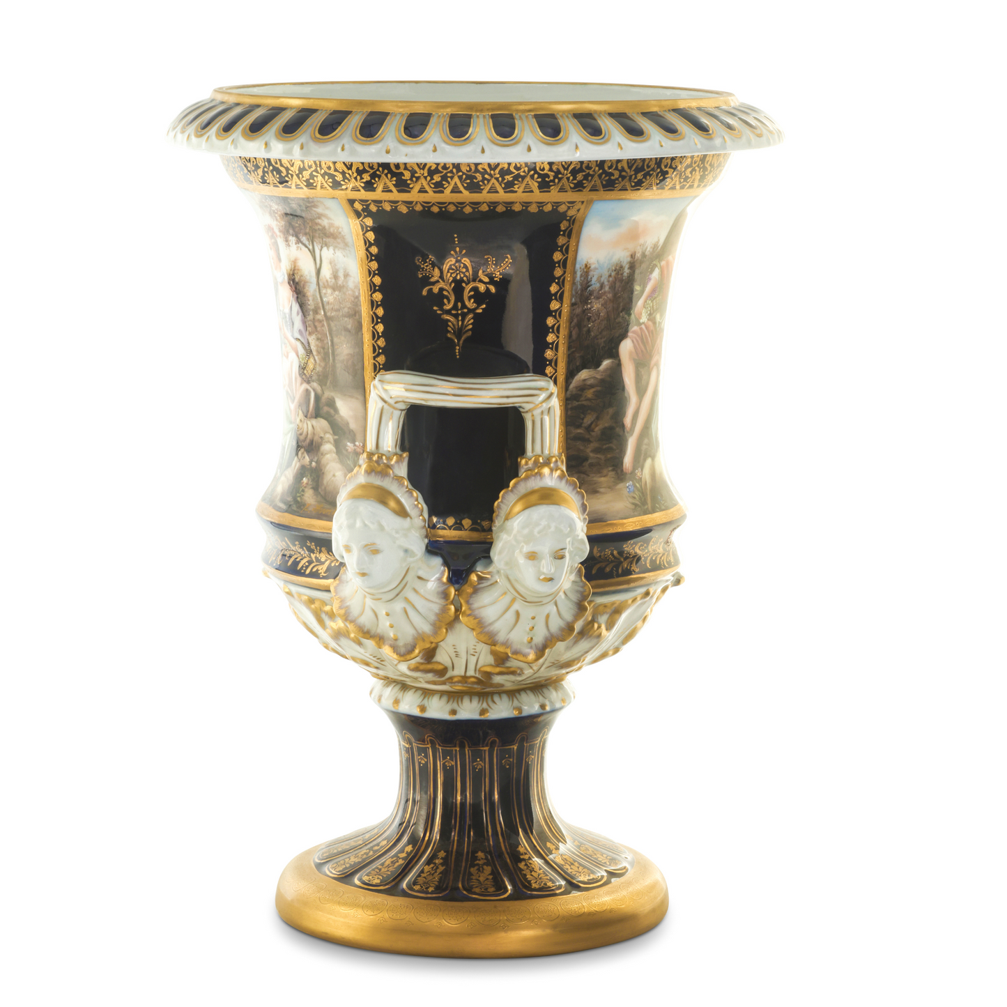 Medium Rococo Krater Pot