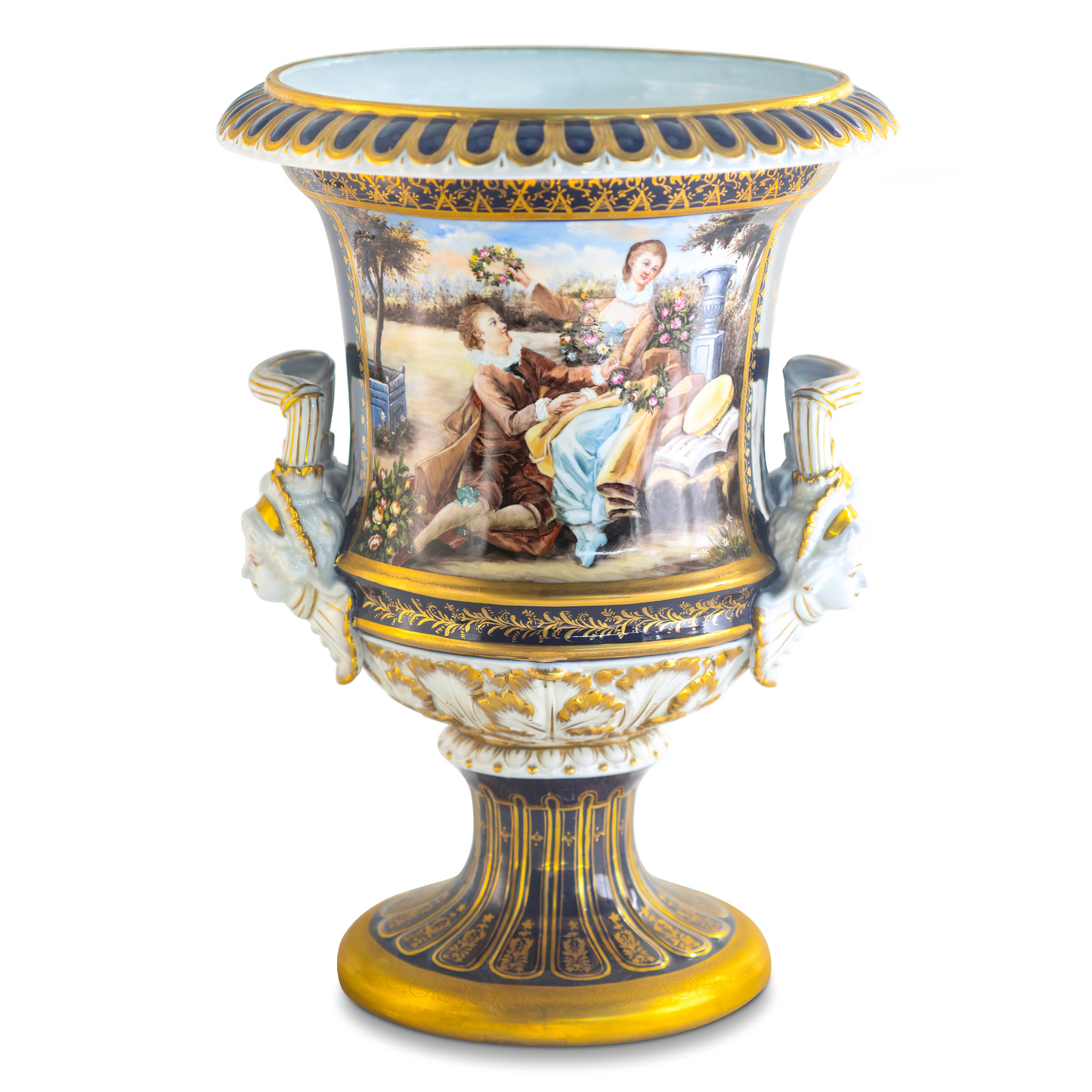 Maceta Rococó Krater Mediana